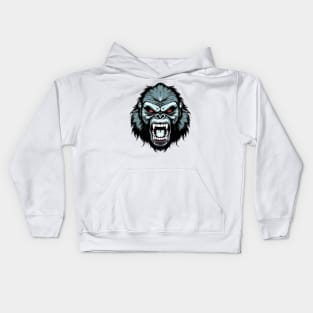 Angry gorilla Kids Hoodie